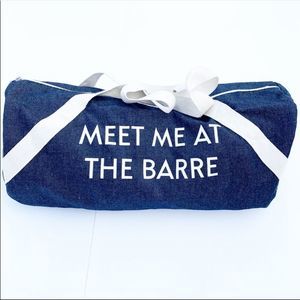 Private Party “Meet Me at the Barre” Denim Bag